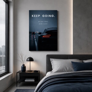 Tablou motivațional „Keep Going"