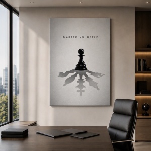Tablou motivational Master yourself