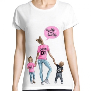Tricou Mom & child