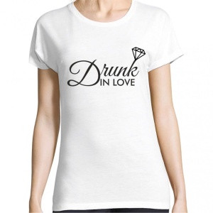 Tricou personalizat Drunk in love, 2, Creativ.ro