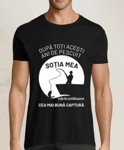 Tricou Pescar cu captura
