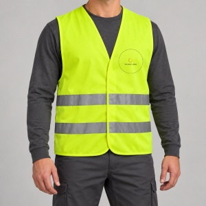 Vesta reflectorizanta personalizata cu logo și text pe spate, 4, Creativ.ro