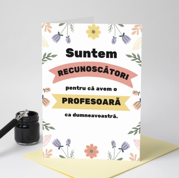 Felicitare cu text de recunostinta,1,Creativ.ro