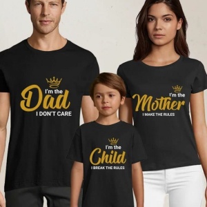 Set de tricouri pentru familie
