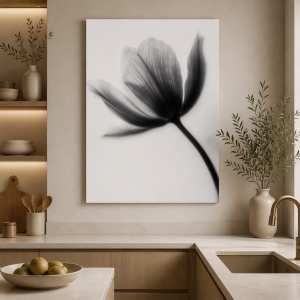 Tablou canvas cu floare „Petale"