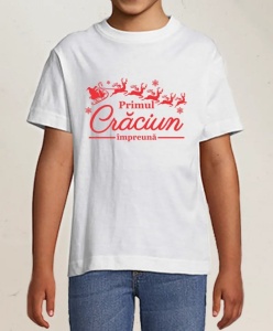 Tricou personalizat pentru copii Primul Craciun, 3, Creativ.ro