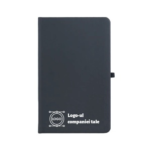 Agenda nedatată cu pagini negre DARK, 16 x 21 cm