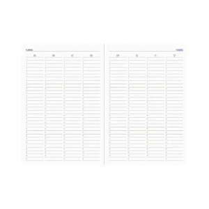 Agenda nedatată DOMINO, 14 x 20,5 cm, 3, Creativ.ro
