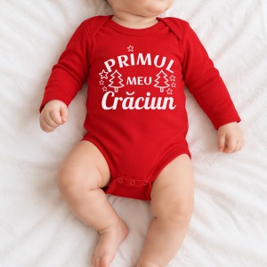 Body pentru bebe Primul meu Crăciun, 2, Creativ.ro