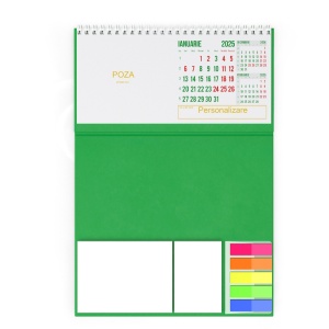 Calendar de birou cu notite personalizat 2026, 4, Creativ.ro