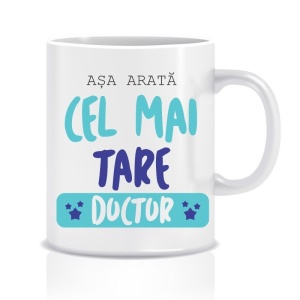 Cana personalizata Cel mai tare, 5, Creativ.ro