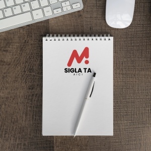 Carnetel personalizat cu logo A5, 2, Creativ.ro