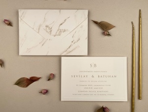 Invitatie cu aspect marmorat si tipografie rafinata – 12280,2,Creativ.ro