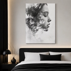Tablou canvas portret de femeie „Forest Soul"