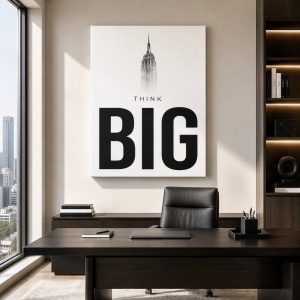 Tablou motivational Think Big