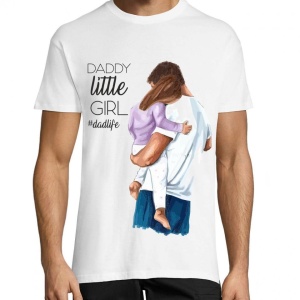 Tricou Daddy little girl