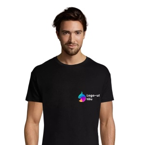 Tricou personalizat cu logo mic in piept, 5, Creativ.ro