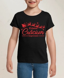 Tricou personalizat pentru copii Primul Craciun, 4, Creativ.ro