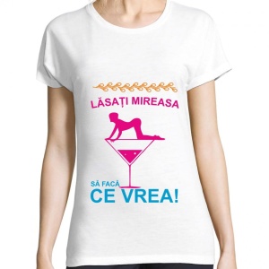 Tricou personalizat pentru Mireasa, 2, Creativ.ro