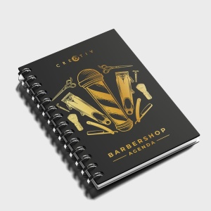 Agenda datata Barbershop 2026, 4, Creativ.ro