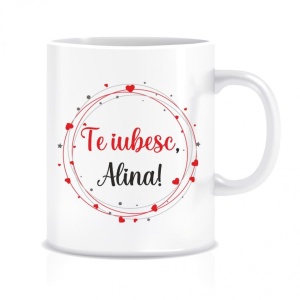 Cana personalizata Te iubesc,1,Creativ.ro
