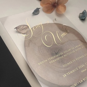 Invitatie de nunta eleganta si minimalista cu design premium si accente aurii – 85870, 2, Creativ.ro