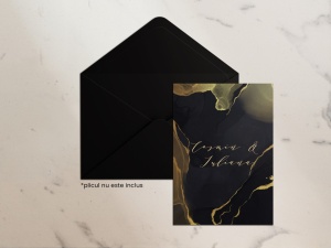 Invitatie de nunta GOLDEN, 128x178mm, 2, Creativ.ro