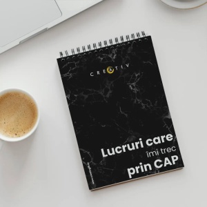 Notebook personalizat cu Lucruri care imi trec prin cap,1,Creativ.ro