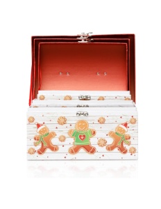 Set de 3 cutii stil cufar cu turta dulce de Craciun,2,Creativ.ro