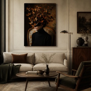 Tablou canvas portret surrealist „Metamorphosis