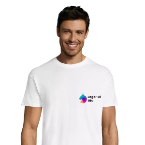 Tricou personalizat cu logo mic in piept, 2, Creativ.ro