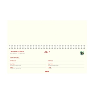 Agenda datată-săptămânală Bref, 30x10cm, 3, Creativ.ro