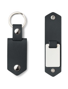 Breloc cu husa de piele personalizat cu logo, 7, Creativ.ro