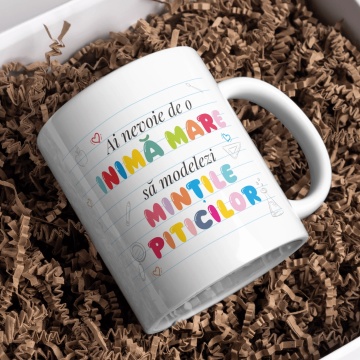 Cana personalizata educatoare - Mintile piticilor,5,Creativ.ro