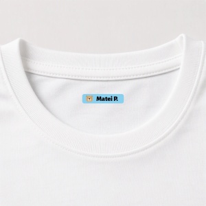 Etichete haine termoadezive mici 50x12mm personalizate cu nume, 3, Creativ.ro