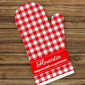 Manusa de bucatarie personalizata - gustare