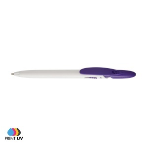 Pix personalizat RICO White din plastic ABS, 10, Creativ.ro