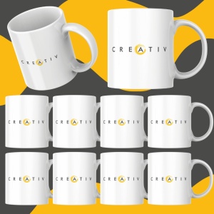 Set de 10 cani albe personalizate cu logo, 3, Creativ.ro