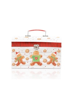Set de 3 cutii stil cufar cu turta dulce de Craciun,3,Creativ.ro