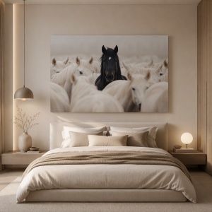 Tablou canvas cu cai „Stand Out"