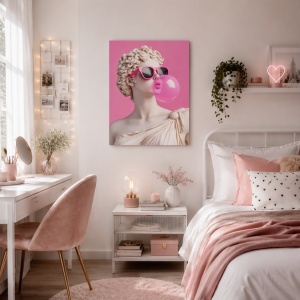 Tablou canvas pop art „Bubblegum"