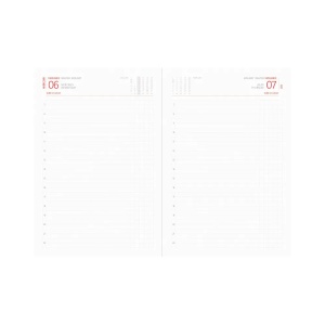 Agenda datată-zilnică Basic, 14x20.5cm , 2027, 4, Creativ.ro