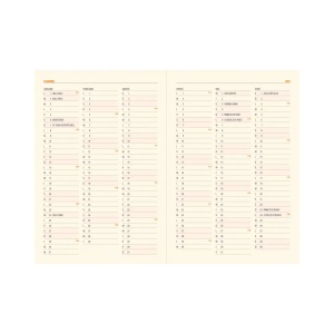 Agenda nedatată Toscana, 14 x 20.5 cm, 3, Creativ.ro