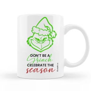 Cana personalizata Baby Grinch