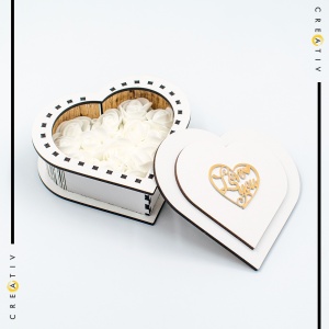 Cutie pentru verighete inima Love You, 2, Creativ.ro