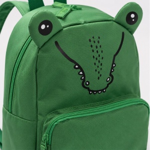 Ghiozdan personalizat pentru copii — Crocodil, Verde, 3, Creativ.ro