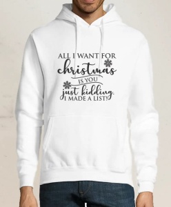 Hanorac personalizat All I want for Christmas,4,Creativ.ro