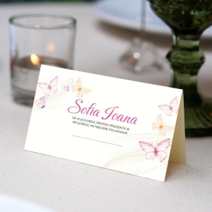 Plic pentru bani de botez butterfly 900426, 11, Creativ.ro