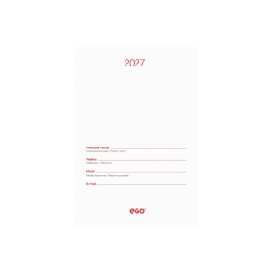 Agenda datată-zilnică Capri, 16 x 23,5 cm , 2027, 2, Creativ.ro