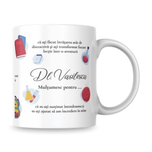Cana personalizata cu mesaj
